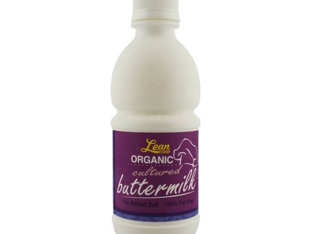 LEAN FOOD ORGANIC BUTTERMILK 300ML *1 on Sale