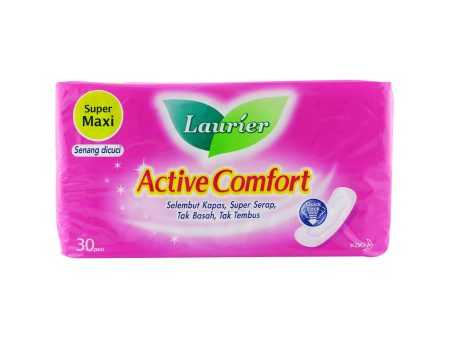 Laurier Active Comfort Super Maxi Pad 22cm x 30 on Sale