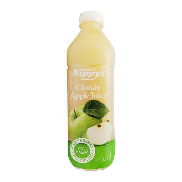 Nippys Cold Pressed Juices Cloudy Apple 1L Supply