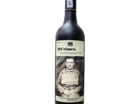 19 Crimes Shiraz Wine 750ml Fashion