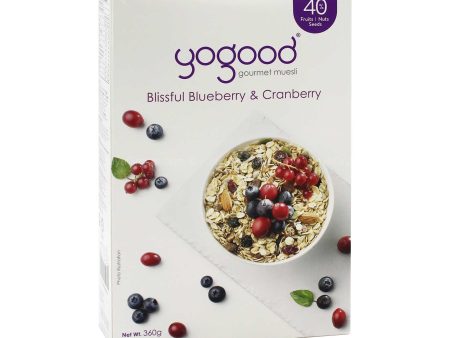 Yogood Blissful Blueberry & Cranberry Gourmet Muesli 360g Online