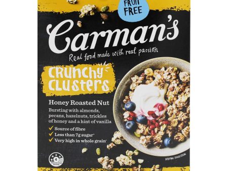 Carman s Honey Roasted Nut Crunchy Clusters 500g on Sale