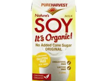 PURE HARVEST NATURE ORGANIC SOY 1LIT *1 on Sale