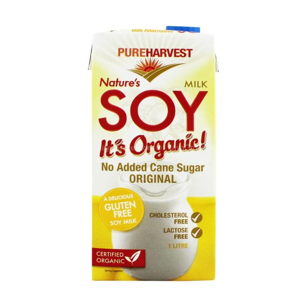 PURE HARVEST NATURE ORGANIC SOY 1LIT *1 on Sale