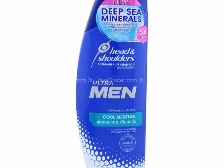 Head and Shoulder Men Cool Menthol Shampoo 315ml Hot on Sale