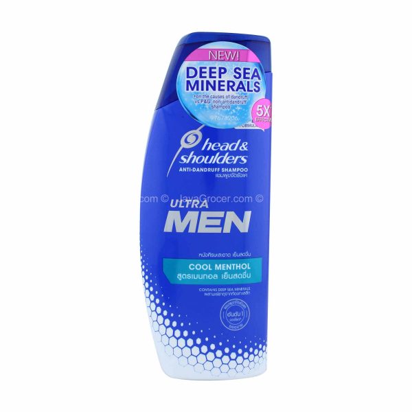 Head and Shoulder Men Cool Menthol Shampoo 315ml Hot on Sale