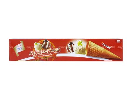 Kings Ice Cream Cones 10pcs pack Online