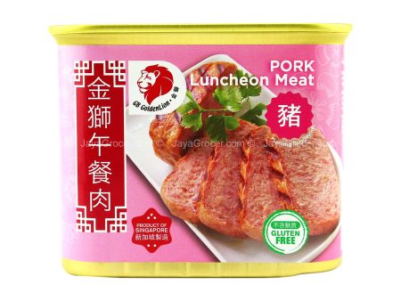 [NON-HALAL] Gb Golden Lion Pork Luncheon Meat 340g on Sale