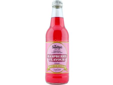 Saxbys Raspberry Soft Drink 330ml Online Hot Sale