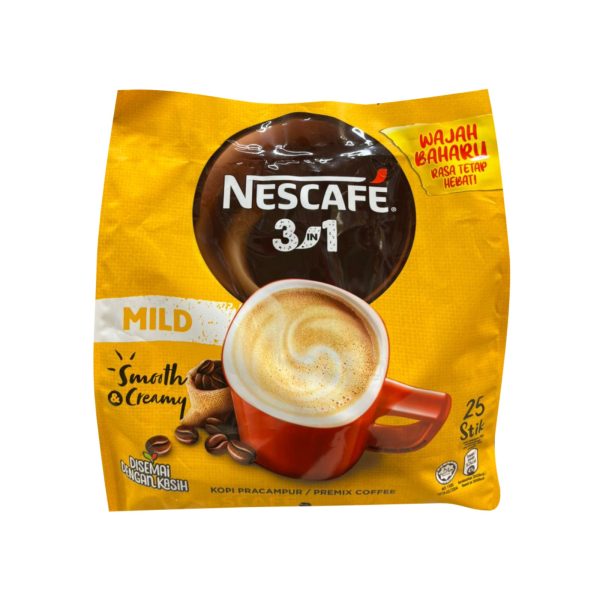 Nescafe Blend & Brew Mild 3 in 1 Instant Coffee 18g x 25 on Sale