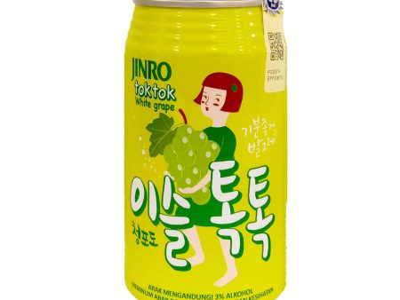 Jinro Tok Tok White Grape 360ml Online Sale