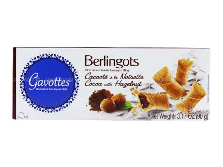 Gavottes Berlingots Cocoa Hazelnut 90g Discount