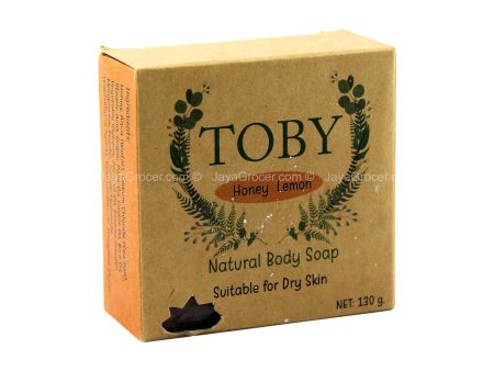 Toby Honey Lemon Body Soap Bar 130g For Sale