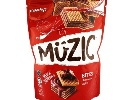 Munchy’s Muzic Chocolate Wafer Bites 180g Cheap