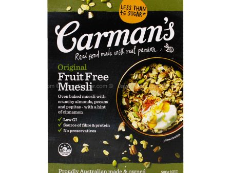 Carmans Original Recipe Muesli 500g on Sale