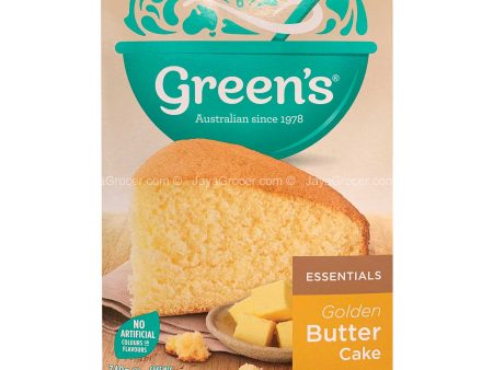 Green’s Golden Butter Cake Mix 340g For Sale