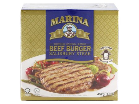 MARINA BEEF STEAK BURGERS 452G *1 Sale