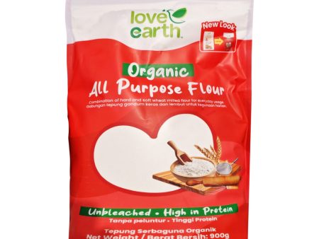 Love Earth Organic All Purpose Flour 900g Cheap