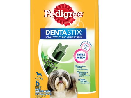 Pedigree Dentastix Green Tea for Small Dogs (5 Sticks) 75g Supply