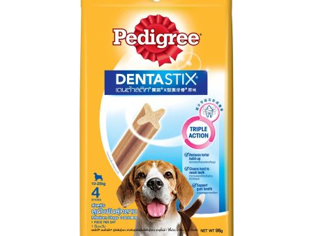 Pedigree Dentastix for Medium Dogs (4 Sticks) 98g For Discount