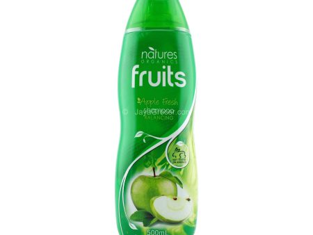 Natures Organics Fruits Apple Fresh Shampoo 500ml Fashion