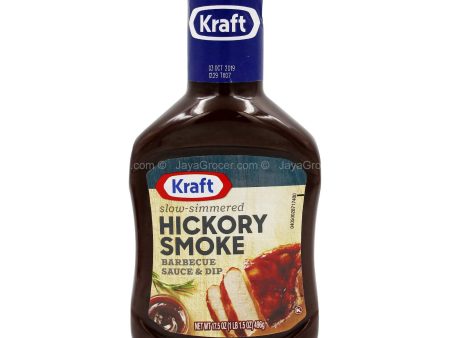 Kraft Slow-Simmered Hickory Smoke Barbecue Sauce and Dip 496g Cheap