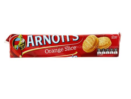 Arnotts Orange Slice Biscuits 250g For Cheap