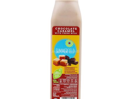 Summerfield Chocolate Caramel with Fresh Milk 700ml Online now