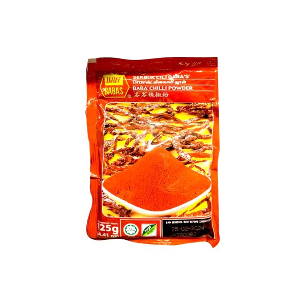 Babas Chilli Powder 125g Online Hot Sale