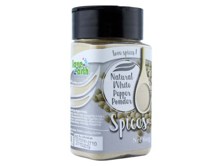 LE ORGN 100% WHITE PEPPER POWDER 60G Online Sale