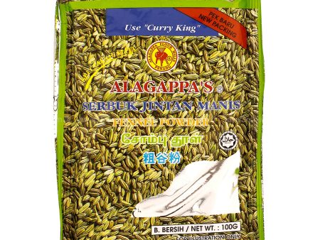 Alagappa’s Fennel Powder (Jintan Manis Serbuk) 100g Sale