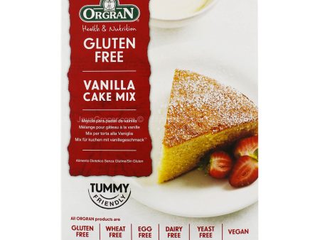 Orgran Health & Nutrition Gluten Free Vanilla Cake Mix 375g Sale