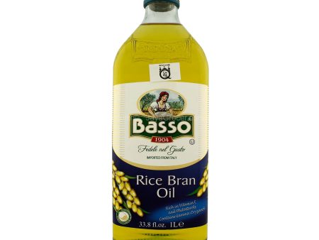 Basso Rice Bran Oil 1L Fashion