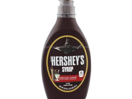 Hershey Special Dark Chocolate Syrup 623g Supply