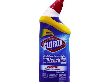 Clorox Rain Clean Toilet Bowl Cleaner 709ml Hot on Sale