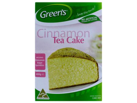 Green’s Cinnamon Tea Cake Mix 400g Online