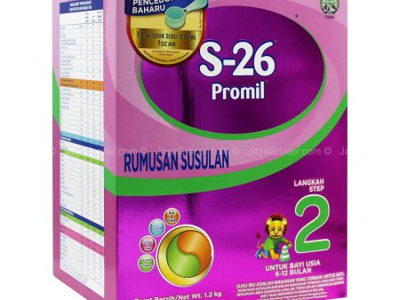 Wyeth S-26 Promil Follow-up Formula Step 2 Milk Powder 1.2kg Supply