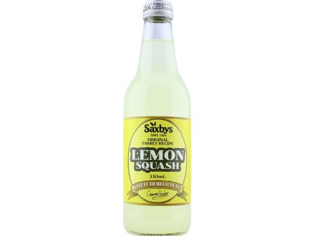 Saxbys Lemon Squash Soft Drink 330ml Online Hot Sale