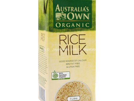 Australian Own Organic Rice Milk 1L Sale