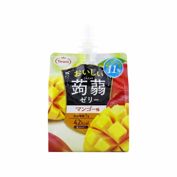 Tarami Oshii Konnyaku Jelly Mango Flavour 150g For Cheap