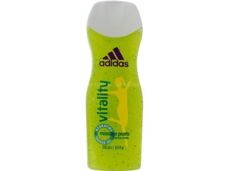 Adidas Women Vitality Massage Pearls Energizing Shower Gel 250ml Hot on Sale