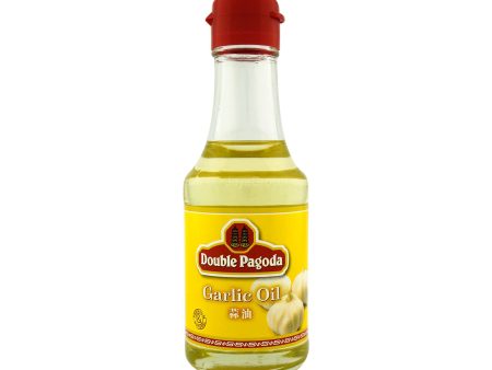 Double Pagoda Seasoning  Oil Garlic 150ml on Sale