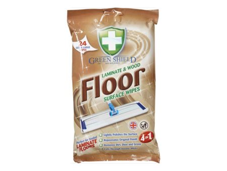 Green Shield Laminate & Wood Floor Surface Wipes (Extra Large) 1pack Cheap