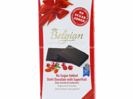 Belgian Dark Chocolate with Superfruit 100g Online Sale