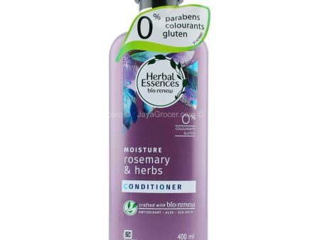 Clairol Herbal Essences Moisture Rosemary and Herbs Conditioner 400ml For Discount