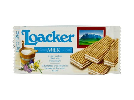 Loacker Milk 45g on Sale