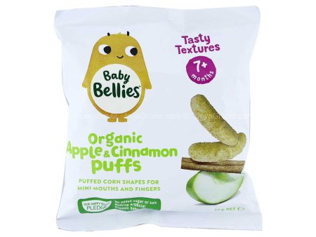 Little Bellies Baked Apple Cinnamon Baby Puffs 12g Online Hot Sale