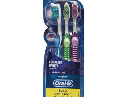 ORAL-B COMPLETE WHITENING 3S BLISTER Sale