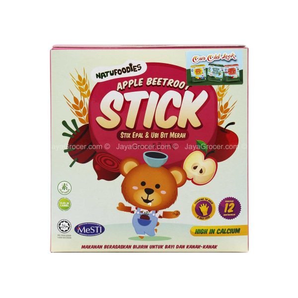 NatuFoodies Apple Beetroot Stick 50g For Sale