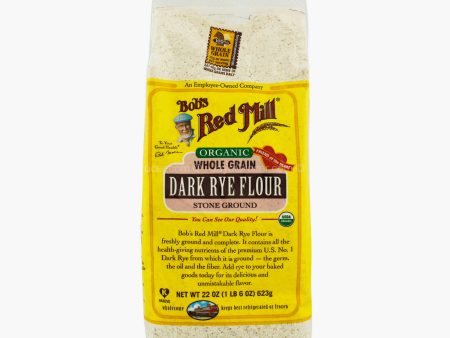 Bob s Red Mill Organic Dark Rye Flour 623g Online Hot Sale